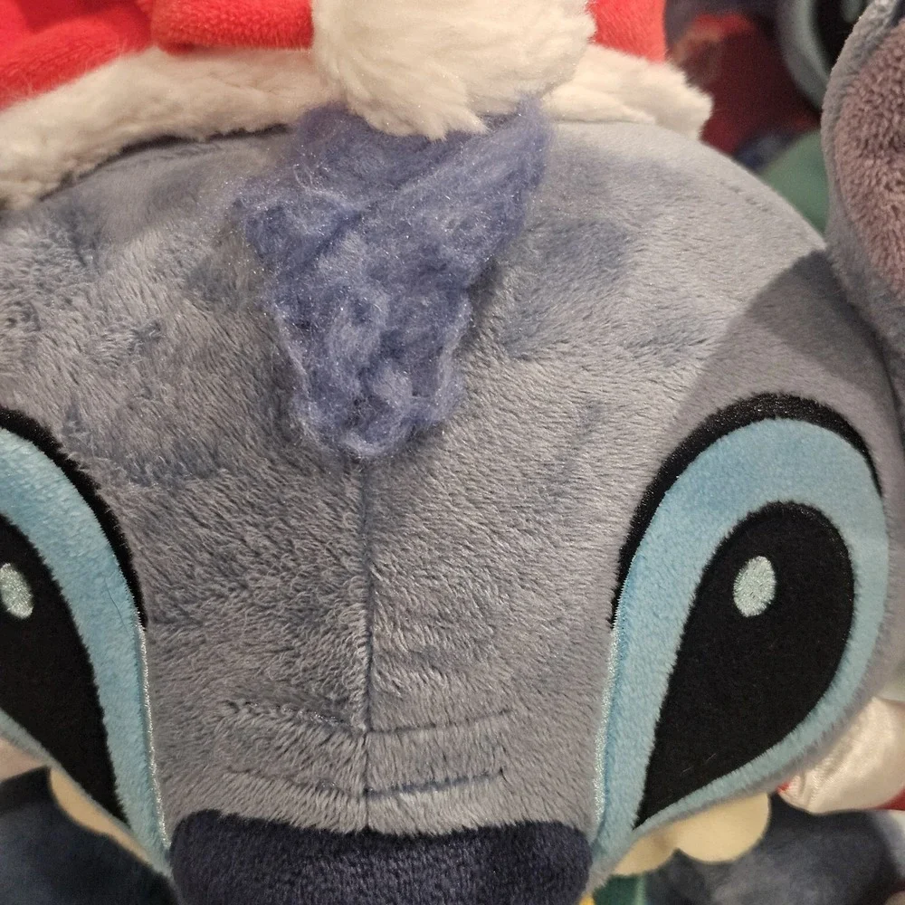 Disney Stitch‎ Christmas Holiday Plush Bundle 4 Lilo & Stitch Santa Naughty Elf